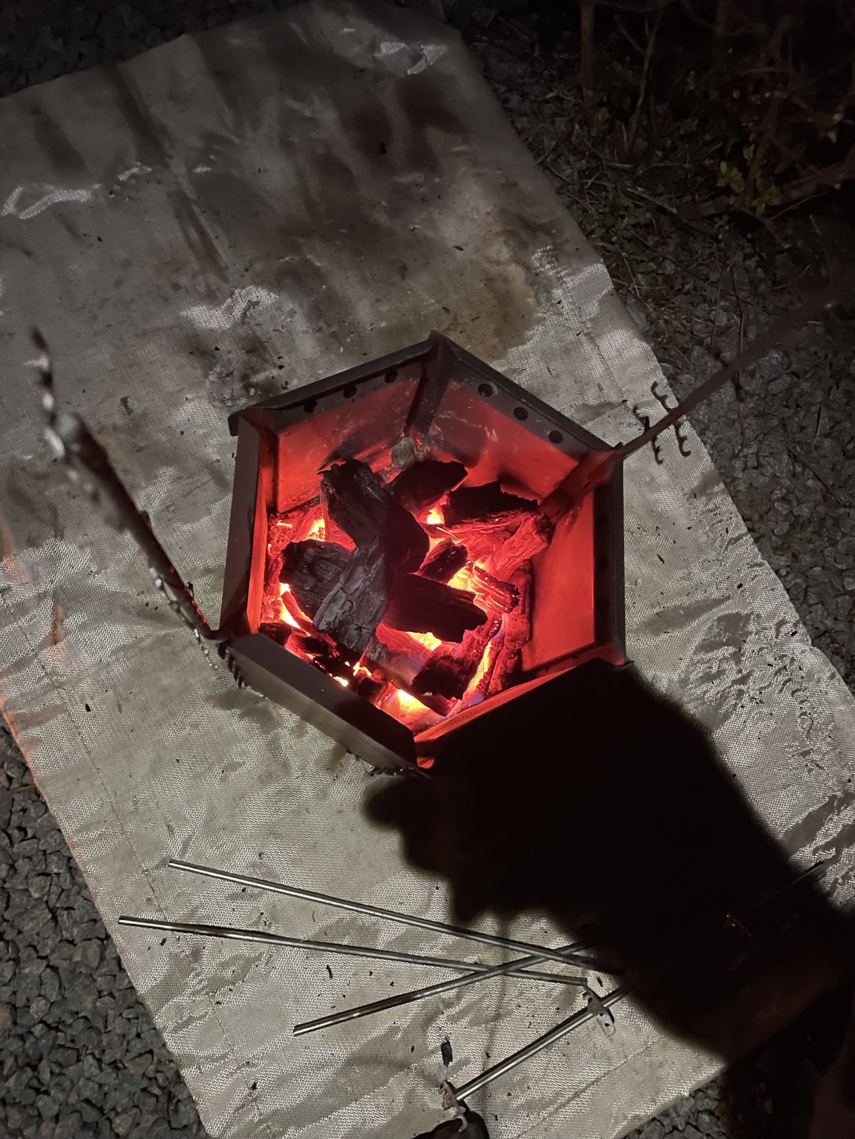 2次燃焼フィールドストーブSecondary combustion field stove